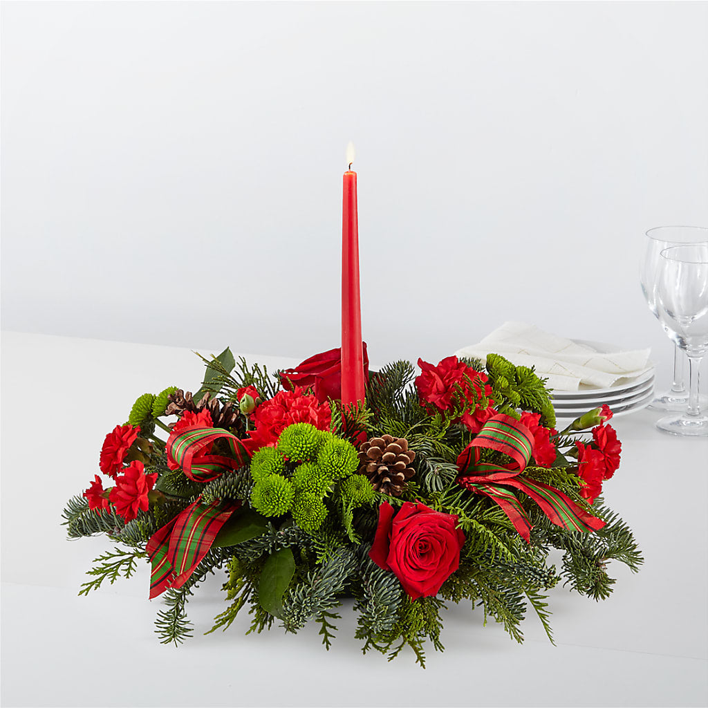 By the Candlelight Centerpiece – Seminole Flower Shop Inc, Sanford FL