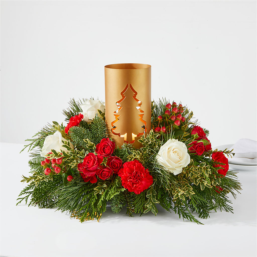 December Dreams Centerpiece – Seminole Flower Shop Inc, Sanford FL