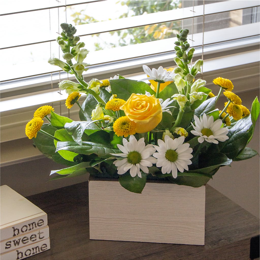 Sun Salutation Box Bouquet – Seminole Flower Shop Inc, Sanford FL