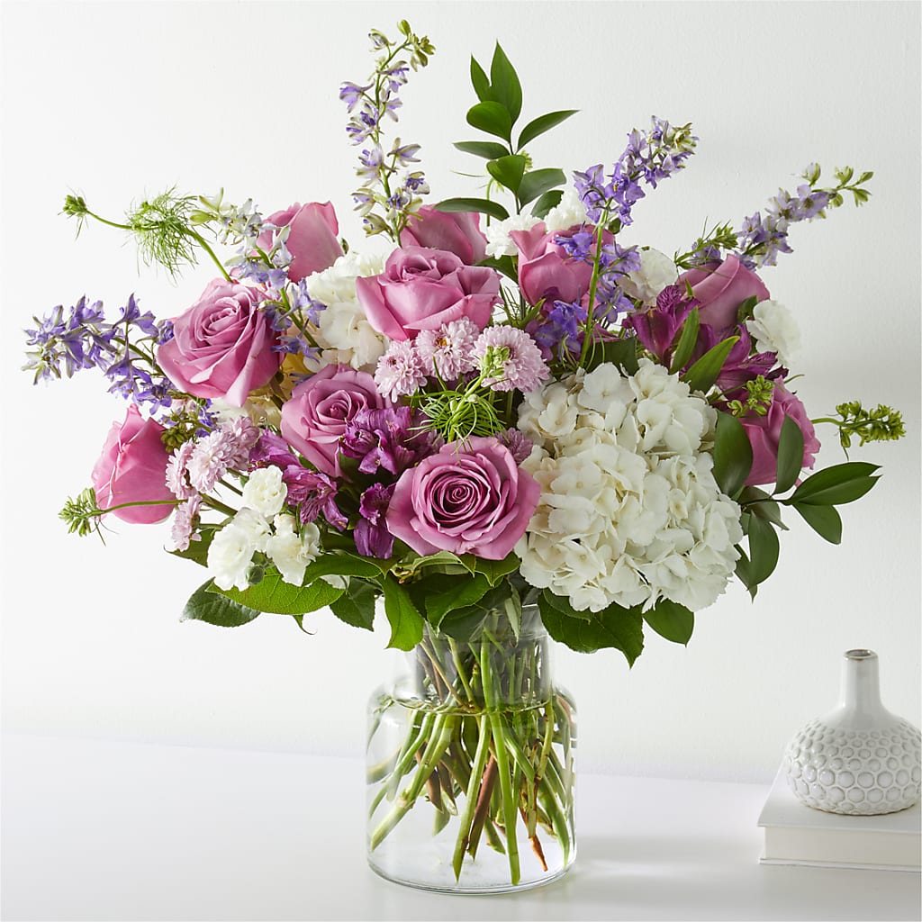 Violet Caress Bouquet – Seminole Flower Shop Inc, Sanford FL