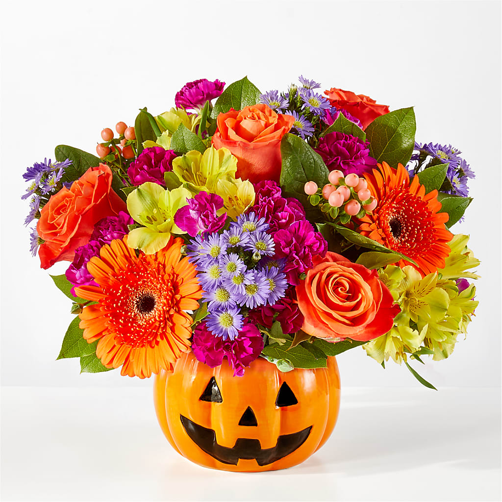 Tricks & Treats Pumpkin – Seminole Flower Shop Inc, Sanford FL