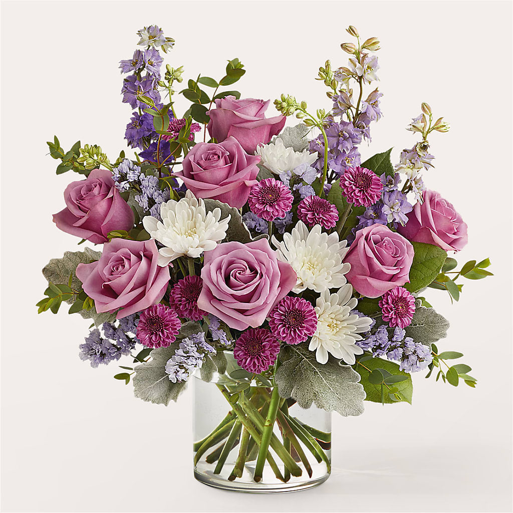 Violet Frost Bouquet – Seminole Flower Shop Inc, Sanford FL