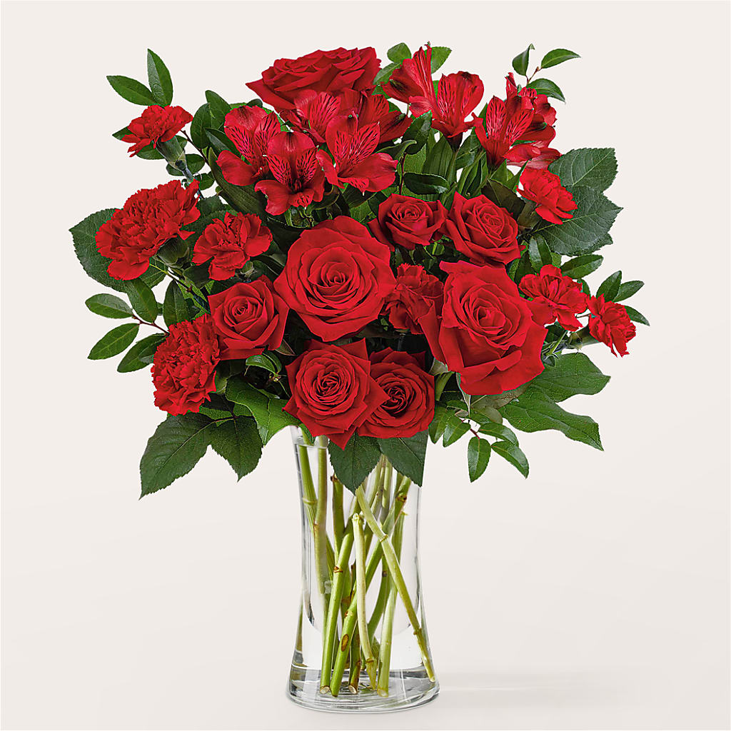 Brilliant Ruby Bouquet – Seminole Flower Shop Inc, Sanford FL