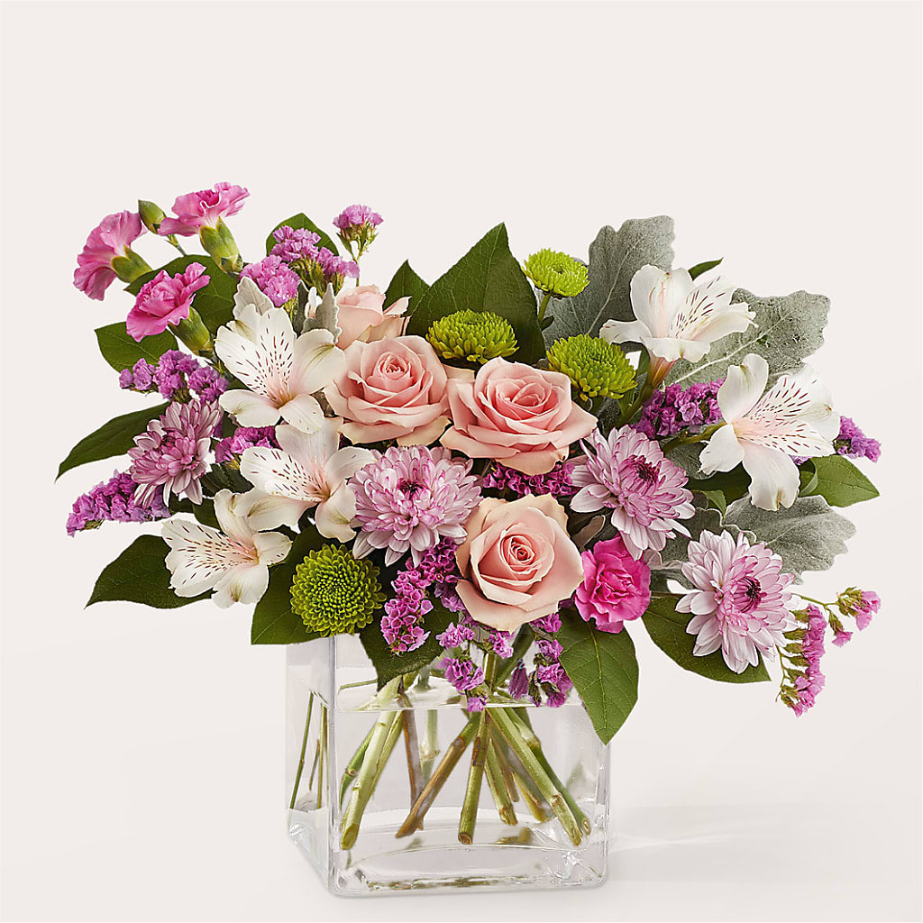 Pink Suede Bouquet – Seminole Flower Shop Inc, Sanford FL