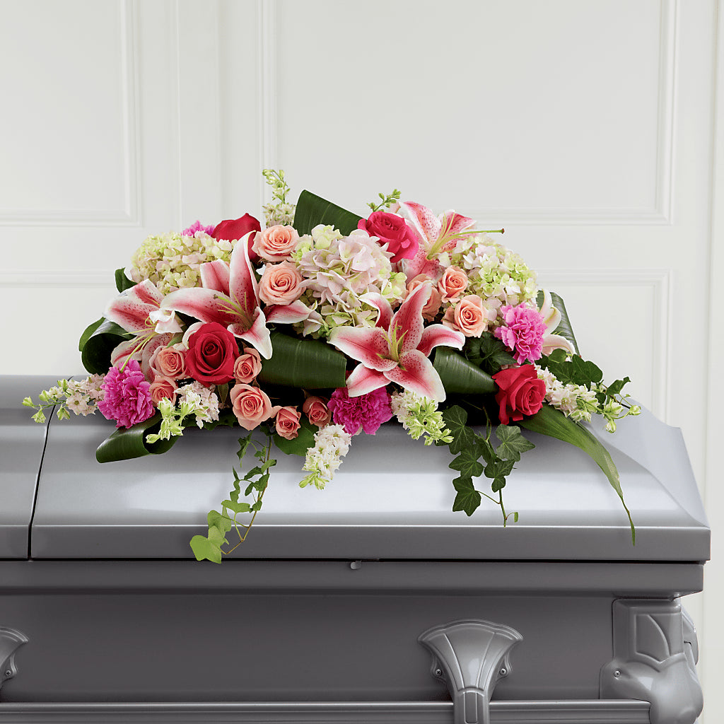 Splendid Grace Casket Spray – Seminole Flower Shop Inc, Sanford FL