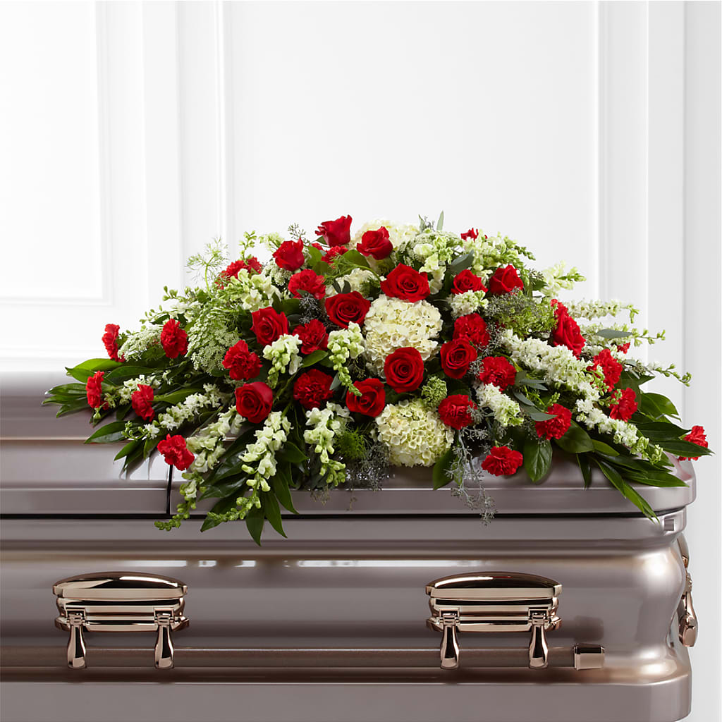 Sincerity Casket Spray – Seminole Flower Shop Inc, Sanford FL