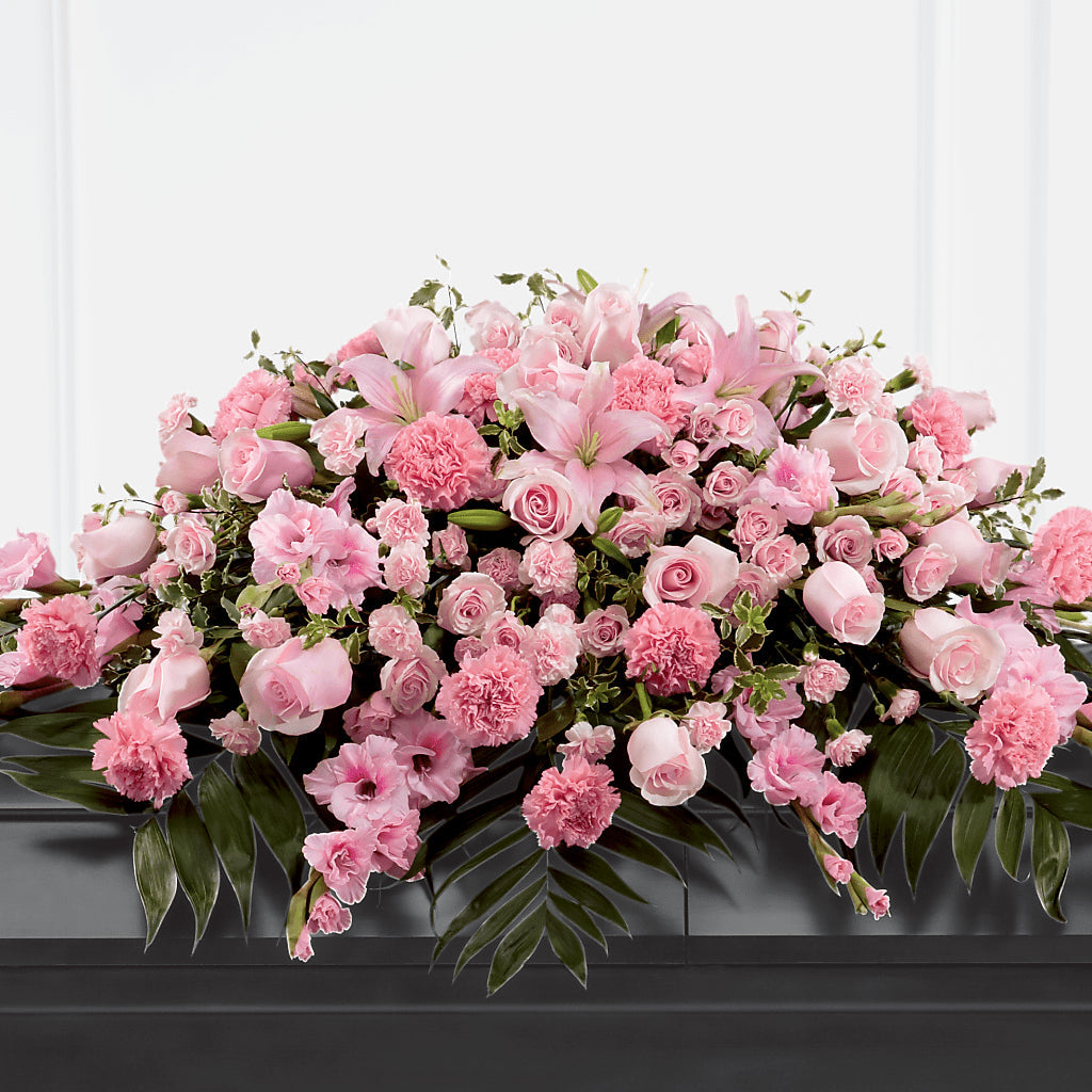 Garden of Comfort Casket Spray (Standard) – Seminole Flower Shop Inc, Sanford FL