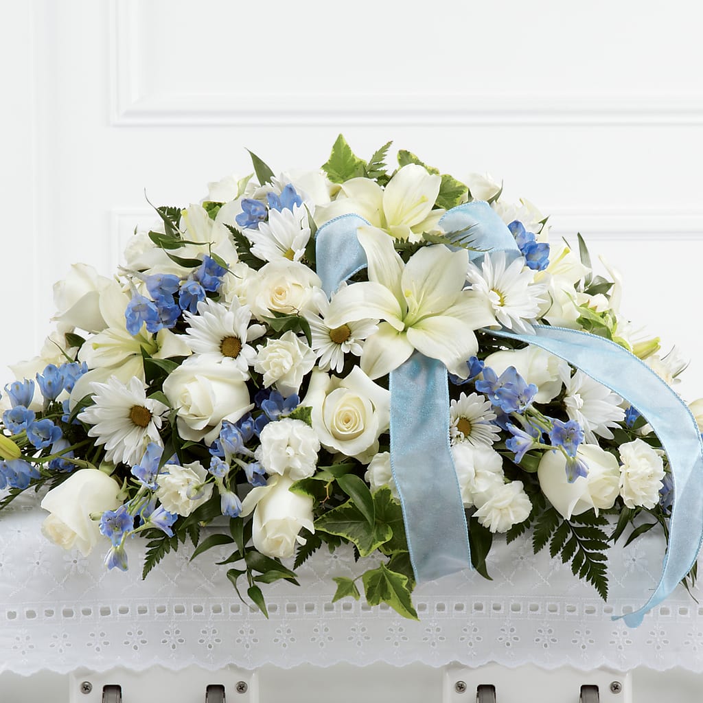 Tender Treasure Casket Spray – Seminole Flower Shop Inc, Sanford FL