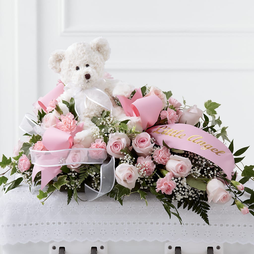 Touch of Sympathy Casket Spray – Seminole Flower Shop Inc, Sanford FL