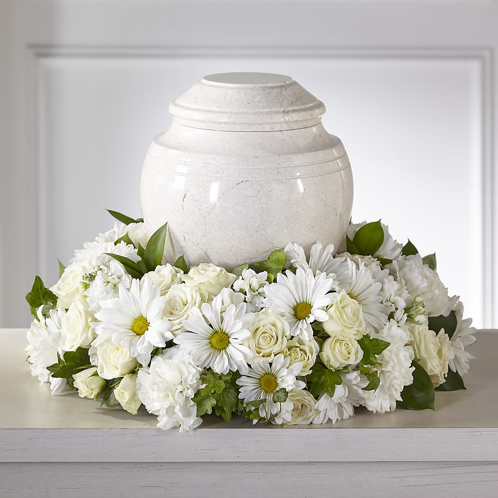Ivory Gardens Cremation Adornment – Seminole Flower Shop Inc, Sanford FL