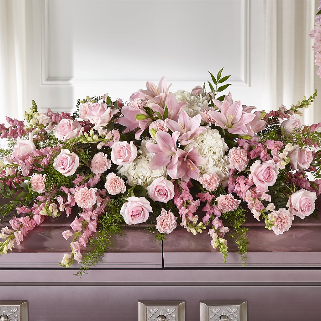 Life & Remembrance Casket Spray – Seminole Flower Shop Inc, Sanford FL
