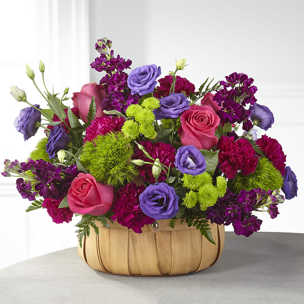 Serene Sanctuary Basket – Seminole Flower Shop Inc, Sanford FL