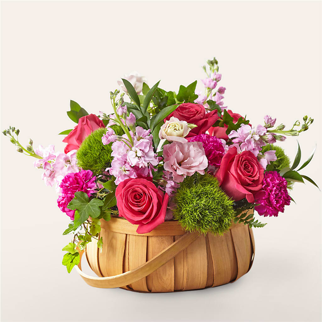 Radiance in Bloom Basket – Seminole Flower Shop Inc, Sanford FL
