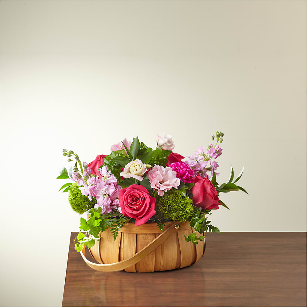 Radiance in Bloom Basket – Seminole Flower Shop Inc, Sanford FL