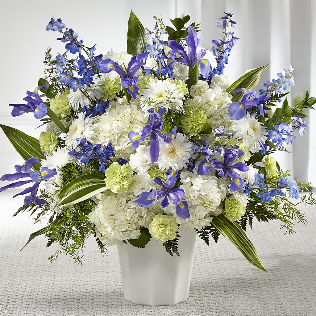 Soft Serenity Floor Basket – Seminole Flower Shop Inc, Sanford FL