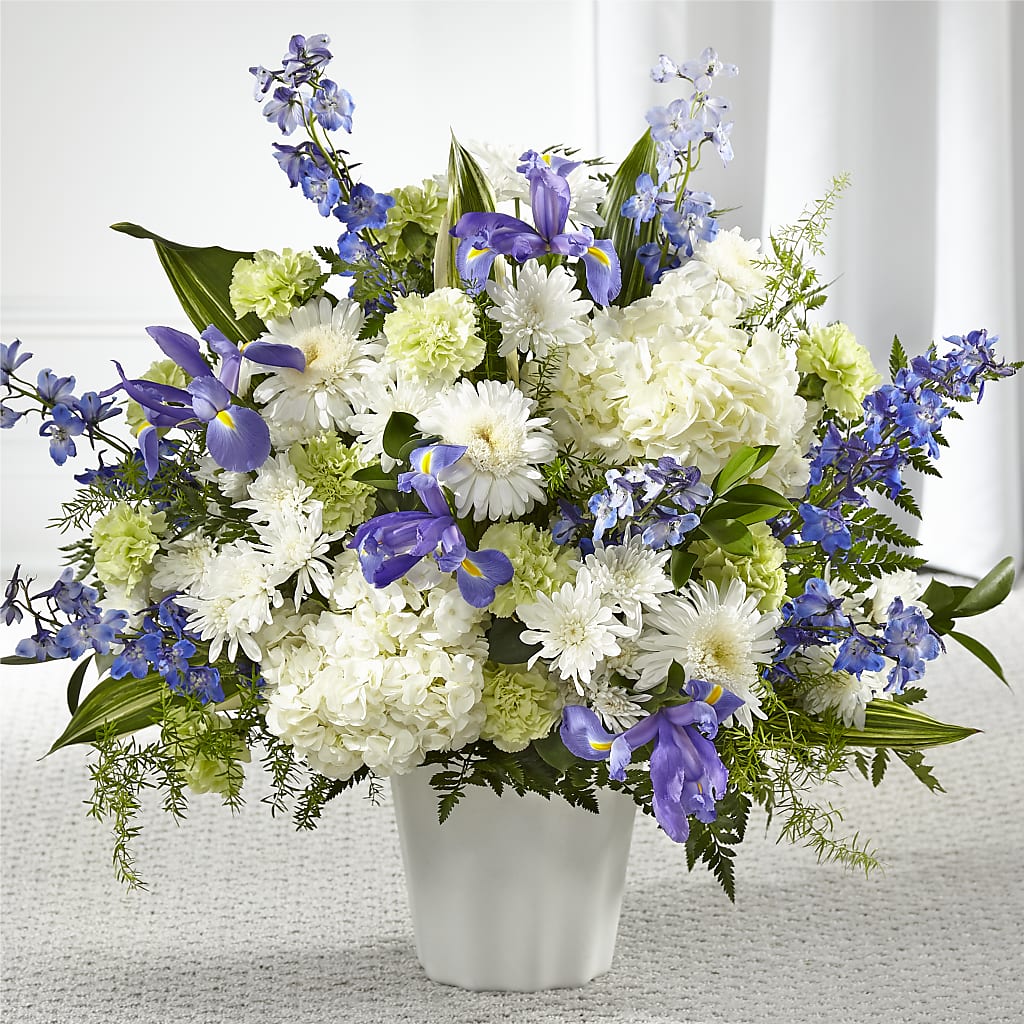 Soft Serenity Floor Basket – Seminole Flower Shop Inc, Sanford FL