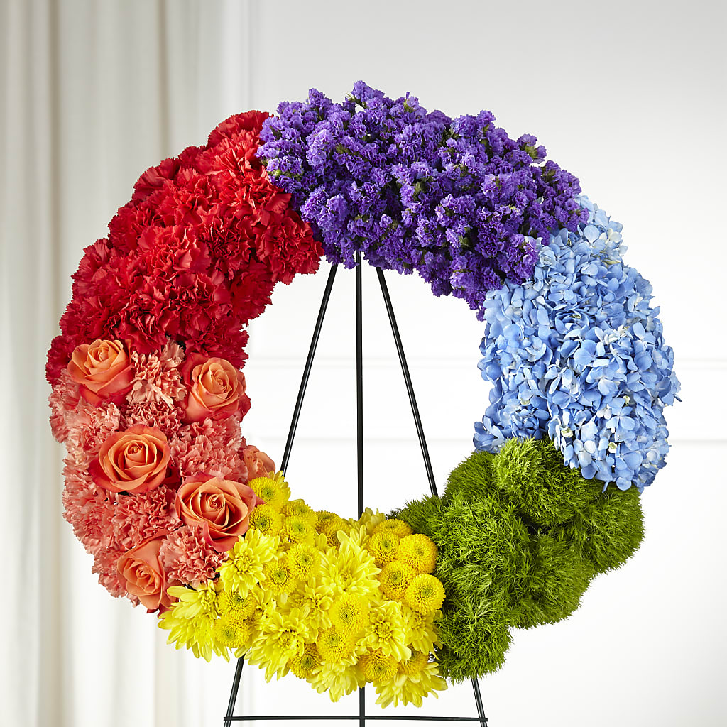 Circle of Love Wreath – Seminole Flower Shop Inc, Sanford FL