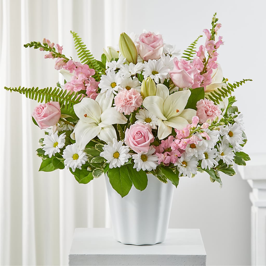 Soft Touch Tabletop Basket – Seminole Flower Shop Inc, Sanford FL