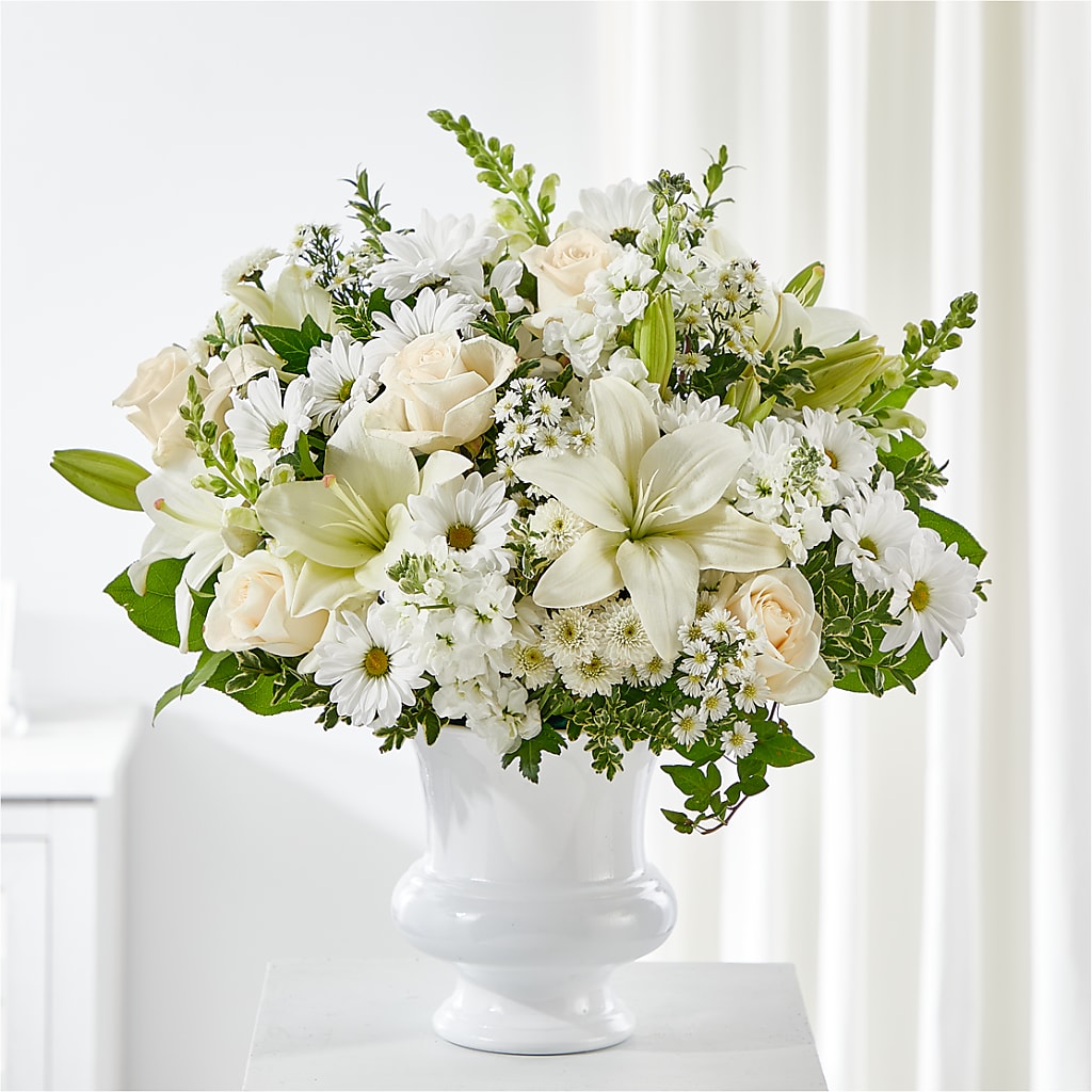 Uplifting Urn Arrangement – Seminole Flower Shop Inc, Sanford FL