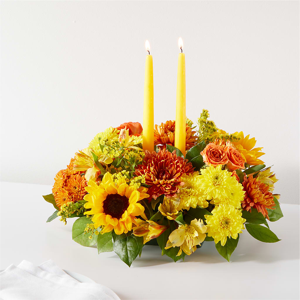 Autumn Harmony Centerpiece – Seminole Flower Shop Inc, Sanford FL