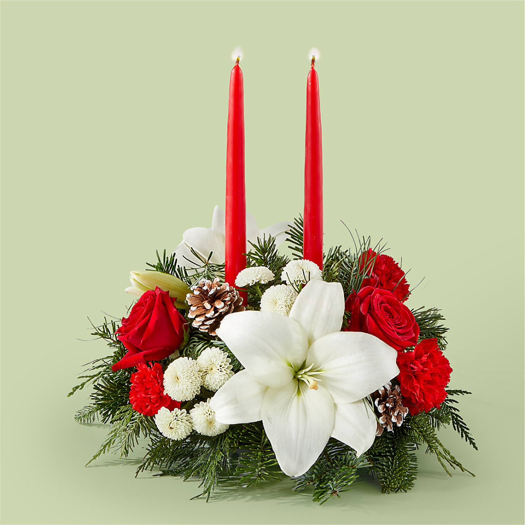 Seasonal Festivities Centerpiece – Seminole Flower Shop Inc, Sanford FL