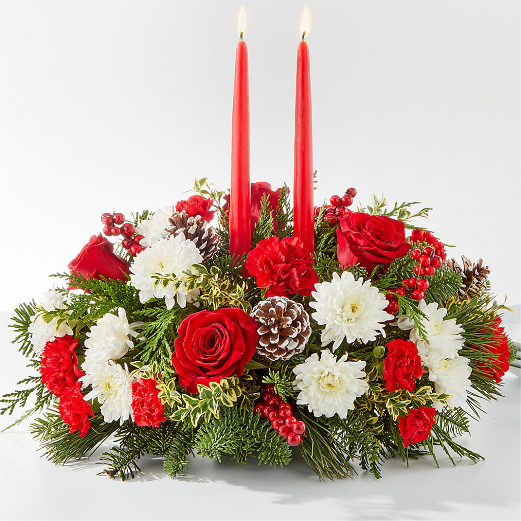 Holiday Soiree Centerpiece – Seminole Flower Shop Inc, Sanford FL