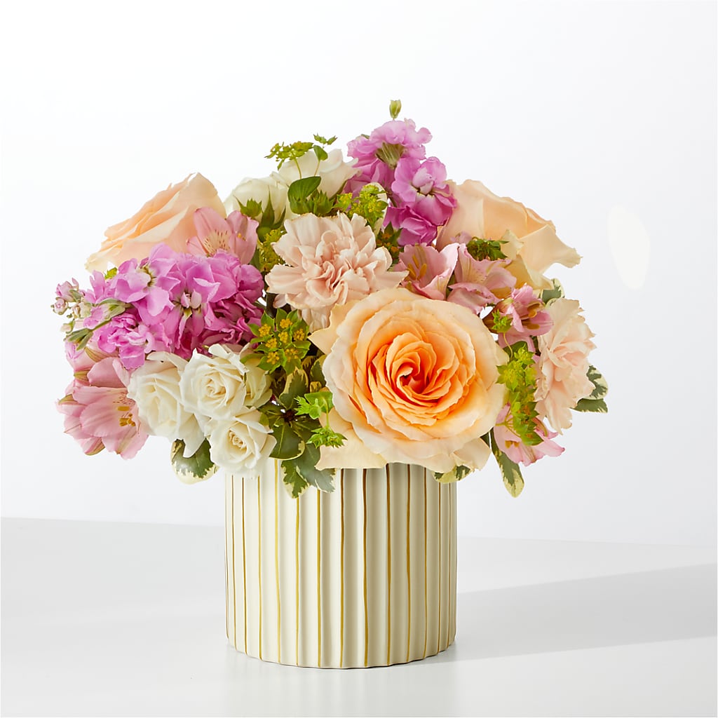 Paradise Bouquet with Ivory Vase – Seminole Flower Shop Inc, Sanford FL