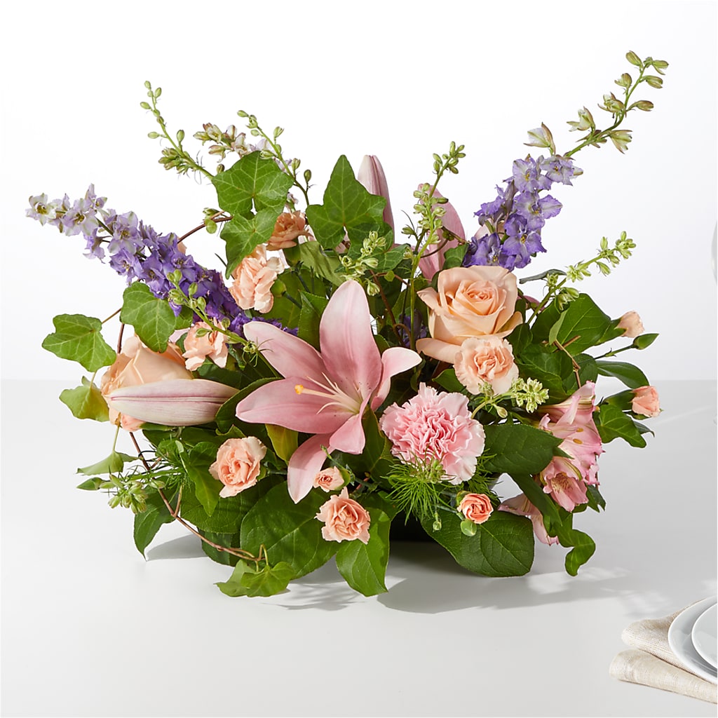 Blossom Time Centerpiece – Seminole Flower Shop Inc, Sanford FL