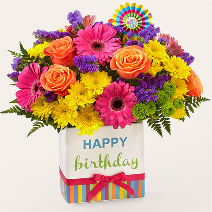 Birthday Brights Bouquet –  Seminole Flower Shop Inc, Sanford FL
