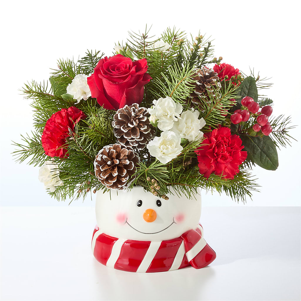 Jolly Snowman Bouquet –  Seminole Flower Shop Inc, Sanford FL