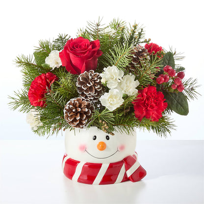 Jolly Snowman Bouquet –  Seminole Flower Shop Inc, Sanford FL