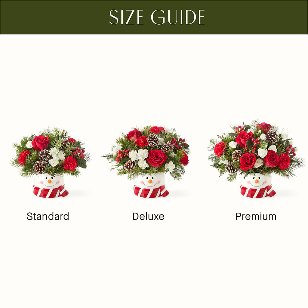 Jolly Snowman Bouquet –  Seminole Flower Shop Inc, Sanford FL