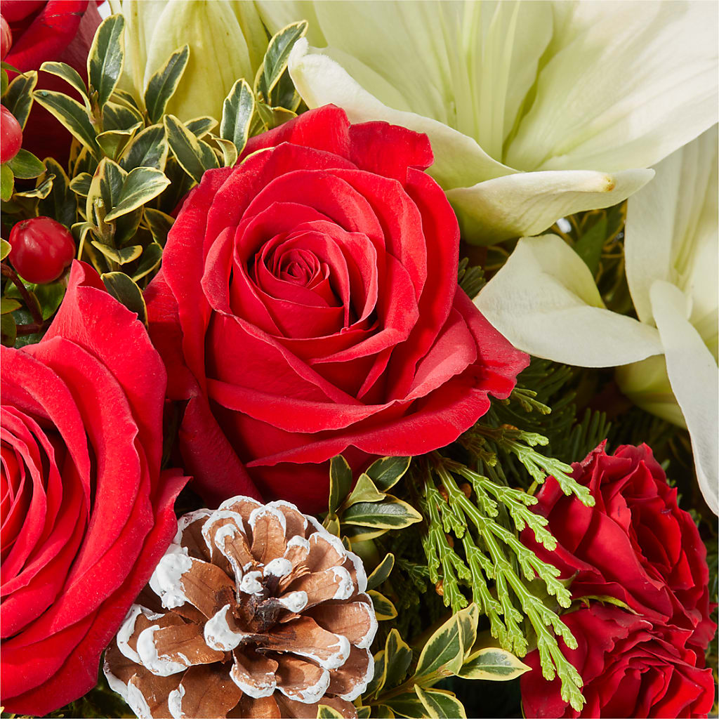 Snowy Wonderland Bouquet –  Seminole Flower Shop Inc, Sanford FL