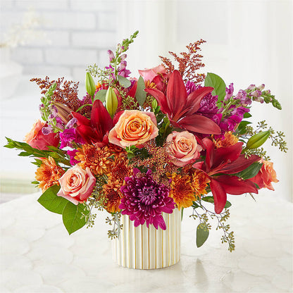 Burgundy Landscape Bouquet –  Seminole Flower Shop Inc, Sanford FL