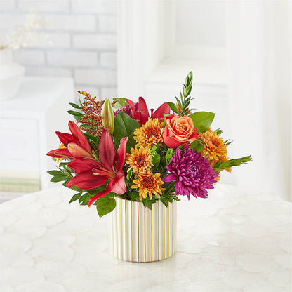 Burgundy Landscape Bouquet –  Seminole Flower Shop Inc, Sanford FL