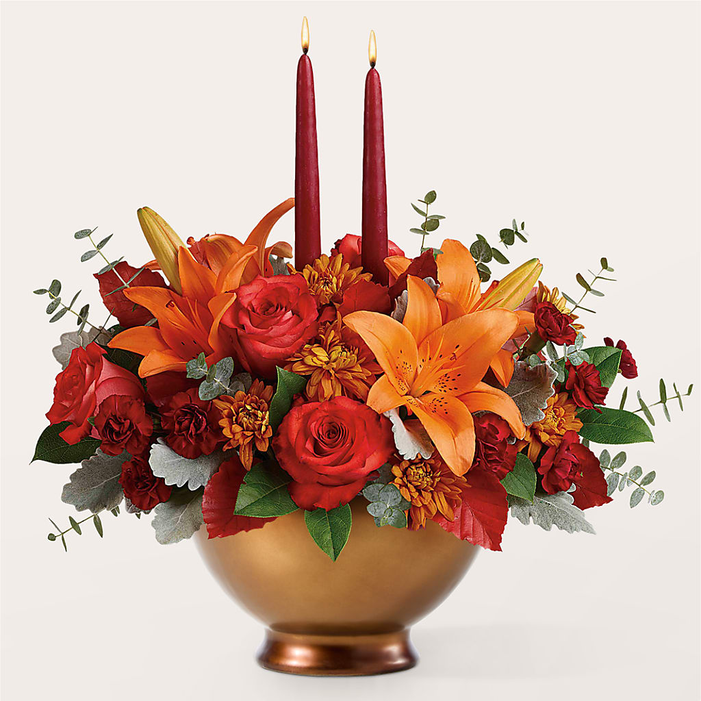 Fruits of Fall Centerpiece –  Seminole Flower Shop Inc, Sanford FL