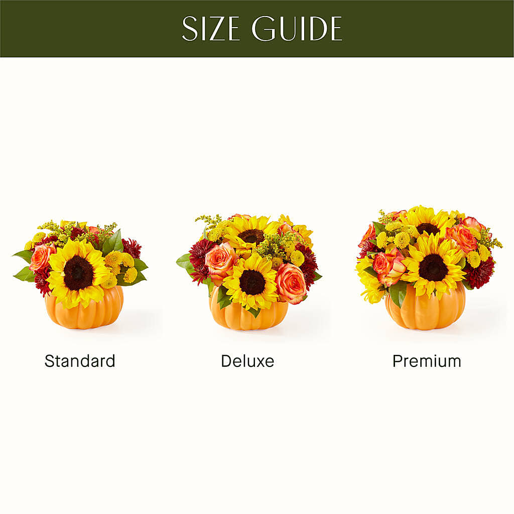 Golden Gourd Pumpkin Bouquet –  Seminole Flower Shop Inc, Sanford FL