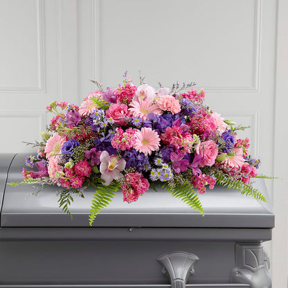 Glorious Garden Casket Spray –  Seminole Flower Shop Inc, Sanford FL