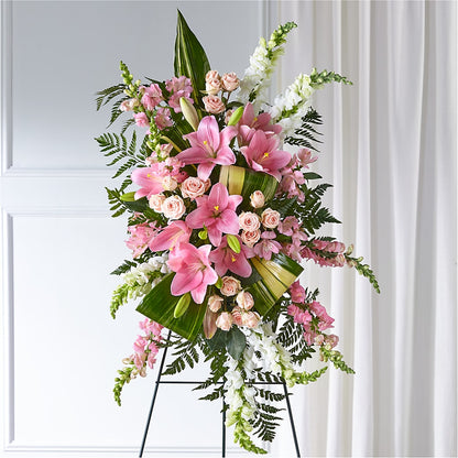 Elegant Embrace Standing Spray –  Seminole Flower Shop Inc, Sanford FL
