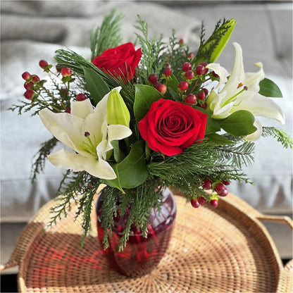 Evergreen Delight Bouquet –  Seminole Flower Shop Inc, Sanford FL