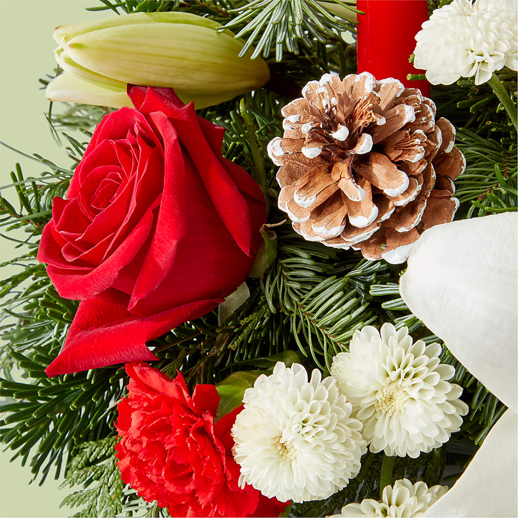 Seasonal Festivities Centerpiece –  Seminole Flower Shop Inc, Sanford FL