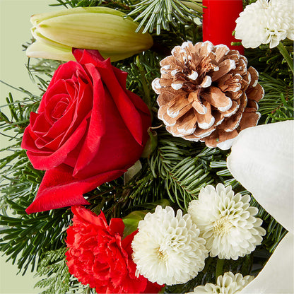 Seasonal Festivities Centerpiece –  Seminole Flower Shop Inc, Sanford FL