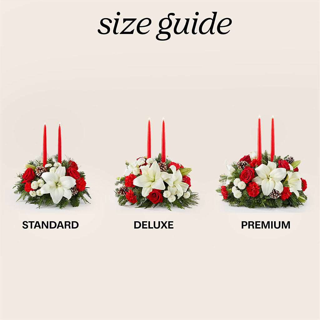 Seasonal Festivities Centerpiece –  Seminole Flower Shop Inc, Sanford FL