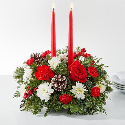 Holiday Soiree Centerpiece –  Seminole Flower Shop Inc, Sanford FL