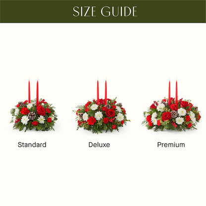 Holiday Soiree Centerpiece –  Seminole Flower Shop Inc, Sanford FL