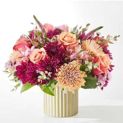 Berry Cobbler Bouquet with Ivory Vase –  Seminole Flower Shop Inc, Sanford FL