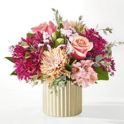 Berry Cobbler Bouquet with Ivory Vase –  Seminole Flower Shop Inc, Sanford FL